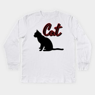 Cat Kids Long Sleeve T-Shirt